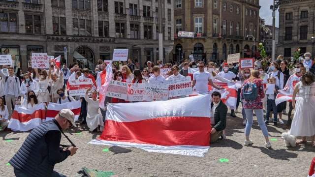 У світі відбувся глобальний пікет солідарності з Білоруссю.ФОТО