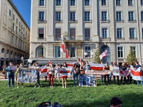 У світі відбувся глобальний пікет солідарності з Білоруссю.ФОТО