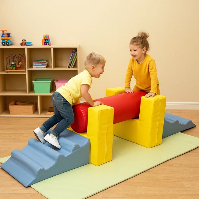 М’які модулі як рушій розвитку дитячої моторики та впевненості в русі