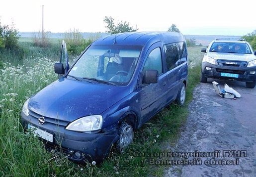 На Волині побили рибалок та викрали їх автомобіль. ФОТО