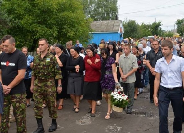 На Волині поховали загиблого під час АТО. ФОТО