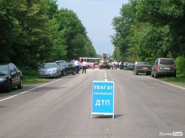Аварія на ковельській трасі: фото з місця трагедії