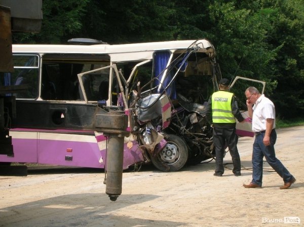 Аварія на ковельській трасі: фото з місця трагедії