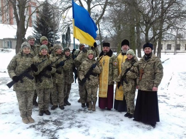 Відома волинська волонтерка склала присягу на вірність Батьківщині