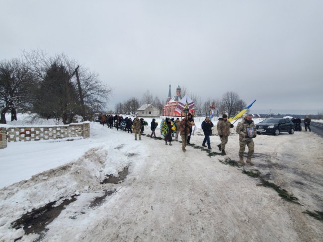 На Волині попрощалися з полеглим спецпризначенцем Іваном Деркачем