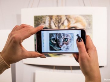 Точність ліній та глибина поглядів: у луцькому «Промені» презентували виставку Вікторії Марценюк