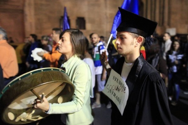 Масові безлади в Румунії. ФОТО