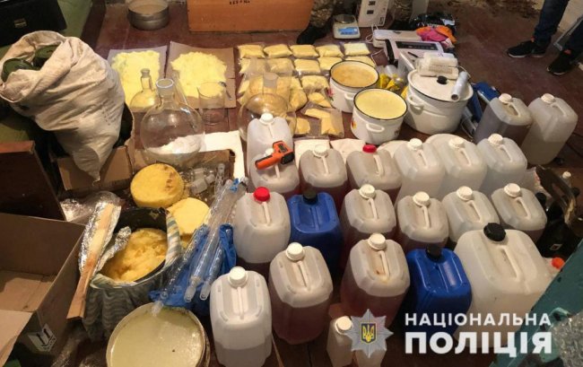 У волинському селі «накрили» нарколабораторію, яка  щомісячно давала понад мільйон гривень прибутку