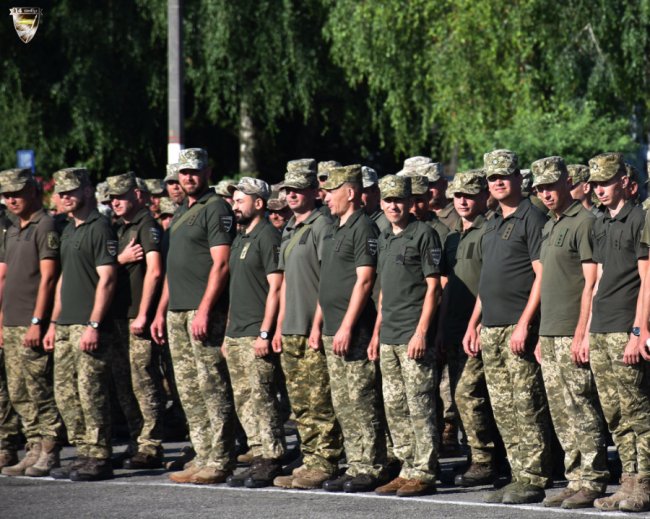 Офіцери волинської бригади отримали нові військові звання. ФОТО