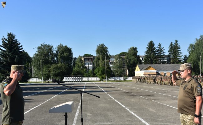 Офіцери волинської бригади отримали нові військові звання. ФОТО