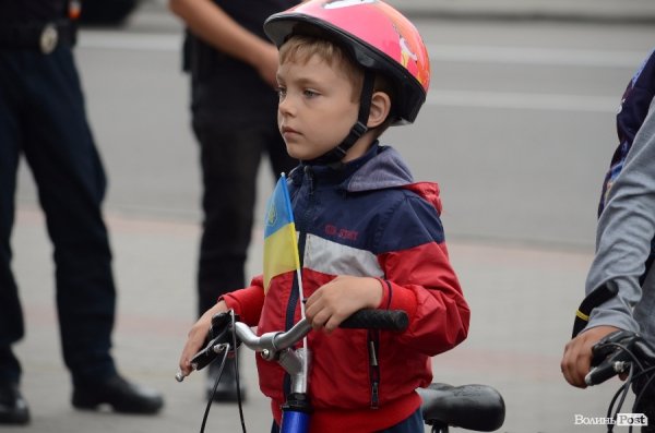 У Луцьку - патріотичний велопробіг. ФОТОРЕПОРТАЖ