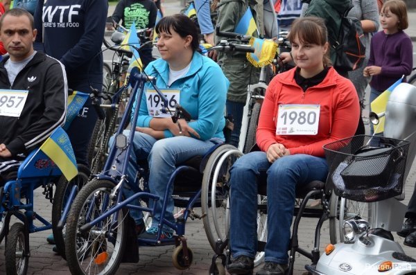 У Луцьку - патріотичний велопробіг. ФОТОРЕПОРТАЖ