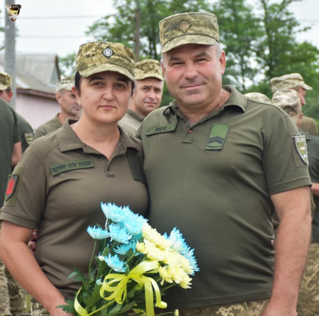 Повернулися додому: у Володимирі-Волинському зустріли військових з передової. ФОТО