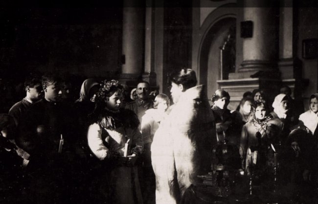 Як на Волині здійснювали таїнство вінчання 100 років тому. РЕТРОФОТО