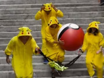 Швейцарські пранкери помстилися за покемонів. ВІДЕО