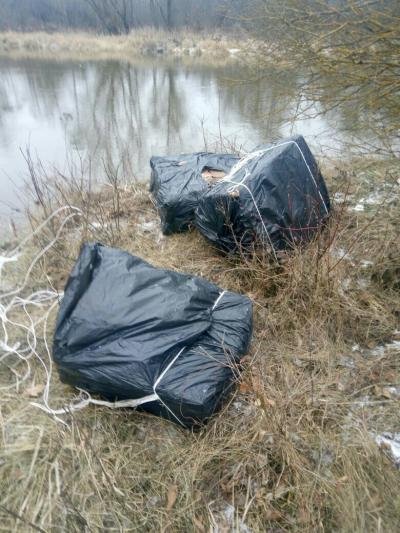 На Волині прикордонники перехопили контрабандні сигарети