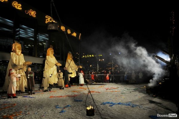 «Різдво у Луцьку»: вражаюче театральне дійство від гостей зі Львова