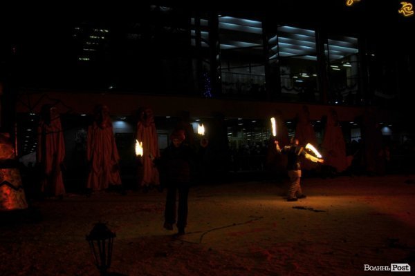 «Різдво у Луцьку»: вражаюче театральне дійство від гостей зі Львова