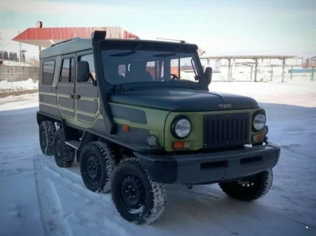 В Росії знайшли унікальну восьмиколісну «Волинянку». ФОТО