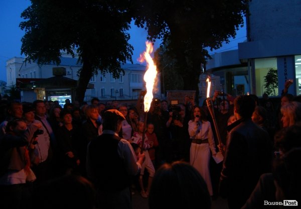 Романюк «підпалив» Луцьк, щоб було більше туристів