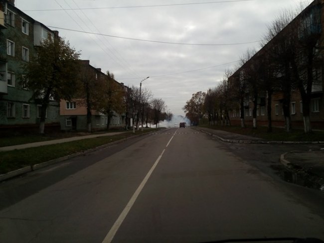 Нововолинськ: на ходу задимівся Mercedes