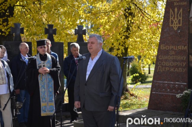 З піснями і подяками: як у Любомлі вшановували захисників України