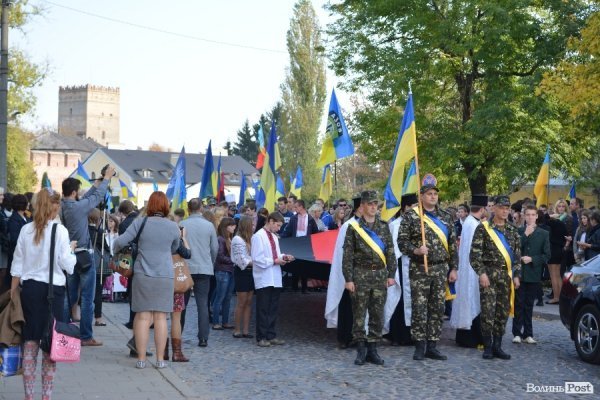 Марш героїв у Луцьку. ФОТО. ВІДЕО