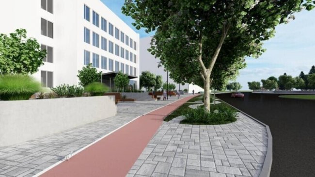 У Луцьку за понад 5 мільйонів відремонтують сквер поруч з історичним факультетом ВНУ