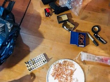 Волинянин виготовляв патрони у власному гаражі. ФОТО