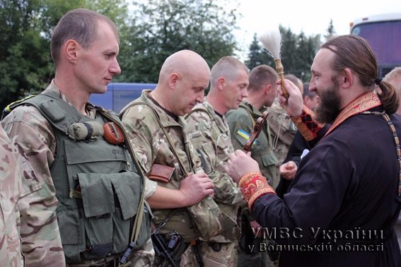 Спецпризначенці роти «Світязь» поїхали в АТО. ФОТО