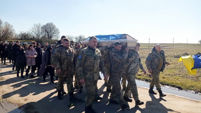 У Луцькому районі попрощалися із Героєм Олегом Пастуховим. ФОТО