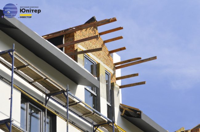 У другому будинку ЖК «Юпітер» — у розпалі внутрішні роботи*