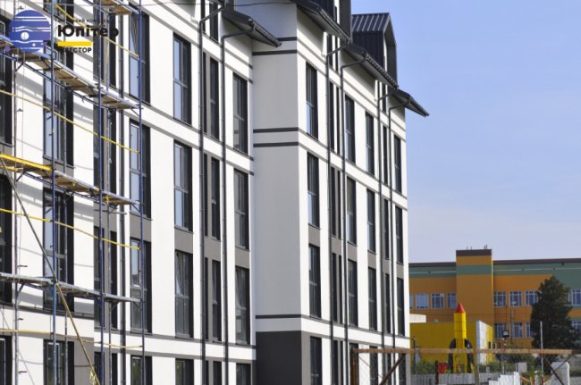 У другому будинку ЖК «Юпітер» — у розпалі внутрішні роботи*