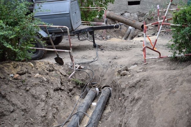 У Луцьку проводять капітальний ремонт тепломереж