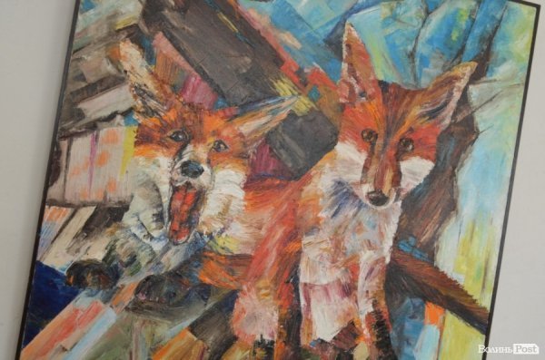 Коли полотна танцюють: у Луцьку відкрили виставку картин «в чотири руки». ФОТО