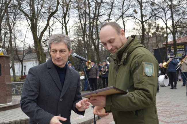 На Волині нагородили учасників бойових дій