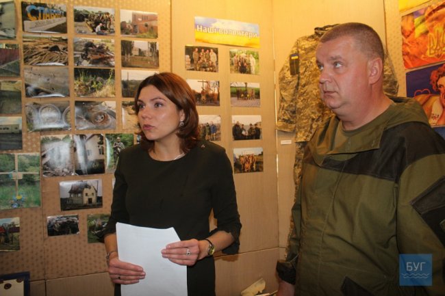 У музеї Нововолинська облаштували виставку про АТО. ФОТО