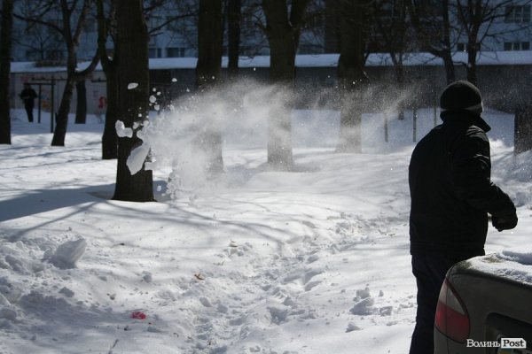 Луцьк після снігопаду. ФОТО