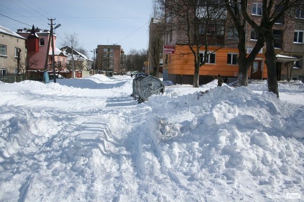 Луцьк після снігопаду. ФОТО