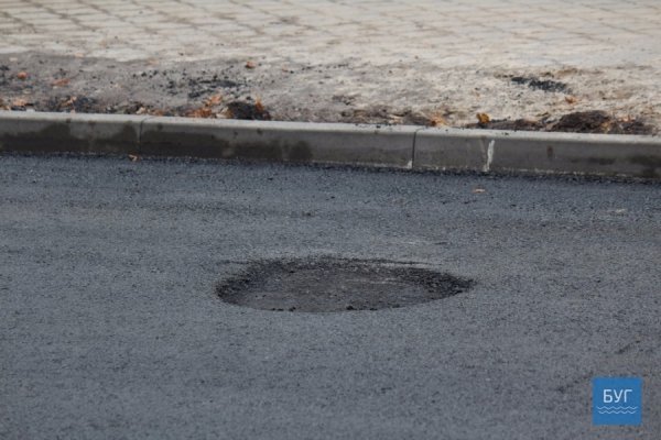 У Володимирі асфальт поклали «хвильками» 