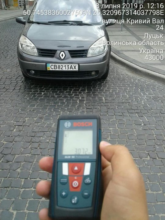 У Луцьку муніципали виявили ймовірний автомобіль-«двійник»