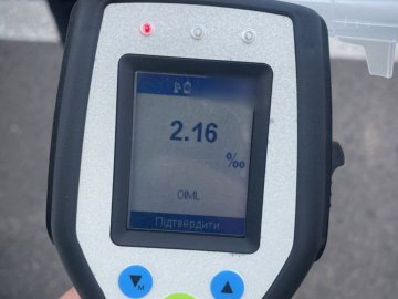 Луцькі лікарі підтвердили стан сп’яніння у впертого водія