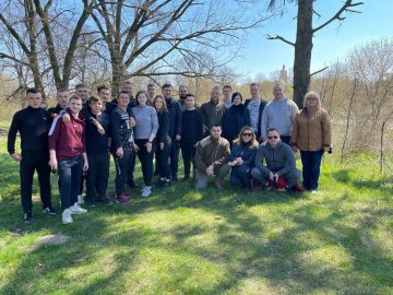 В Олиці відбулася толока навколо маєтку Радзивіллів. ФОТО