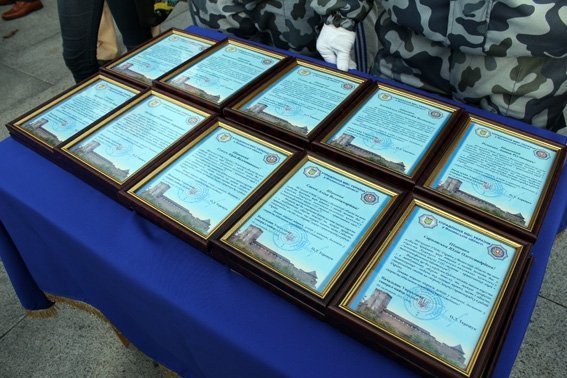 Як у Луцьку майбутні міліціонери складали присяги. ФОТО