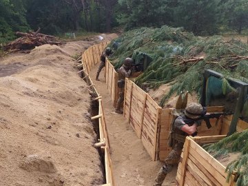 На Волині збудували лінію оборони поблизу кордону з Білоруссю. ФОТО