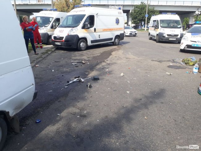 У Луцьку – жахлива аварія. ФОТО