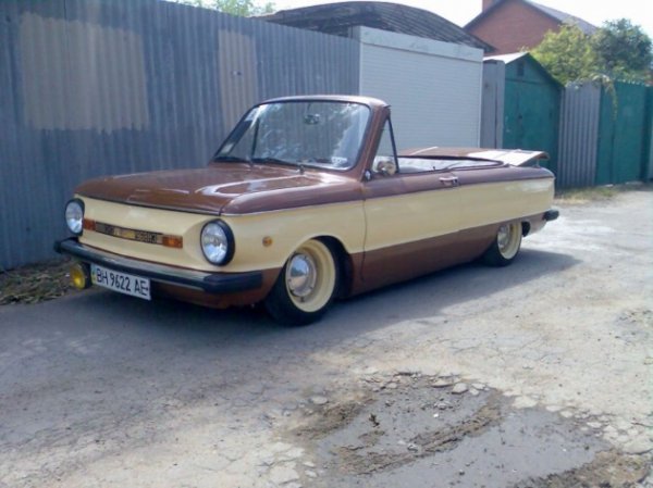 Українець зробив із «Запорожця» кабріолет. ФОТО