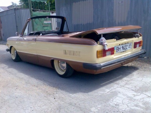 Українець зробив із «Запорожця» кабріолет. ФОТО