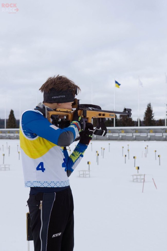 Лучанин здобув три медалі на чемпіонаті України з біатлону