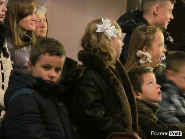 Як римо-католики Луцька святкували Різдво. ФОТО